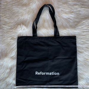 REFORMATION BLACK TOTE BAG from INC store